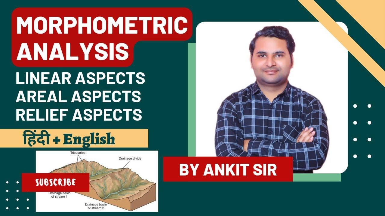 L01 | Morphometric Analysis (आकारमितीय विश्लेषण) The Linear Areal Relief Aspect | JRF | By Ankit Sir