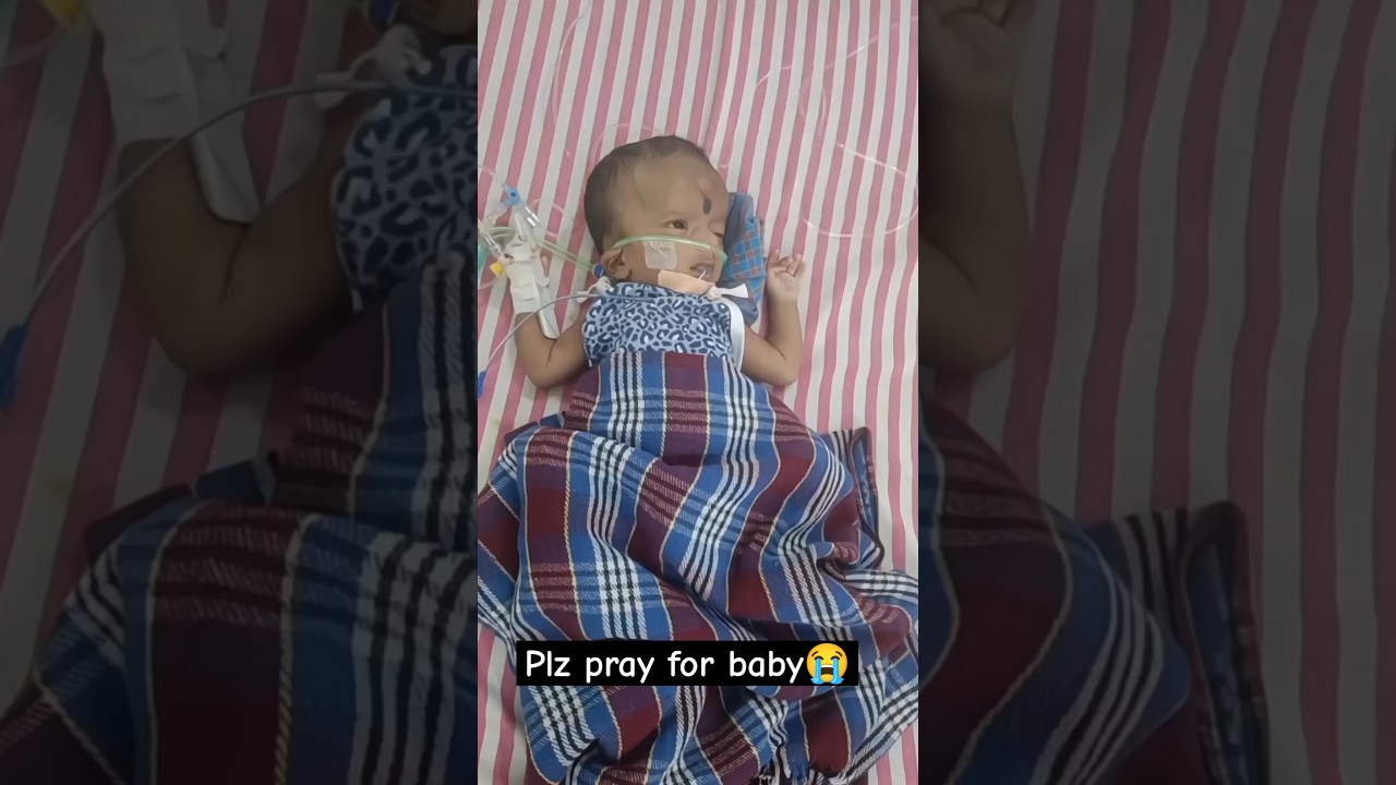 EMERGENCY! Baby Can't Breathe, Rushed to Hospital in Ambulance!#baby #sad #life #love #live #shorts
