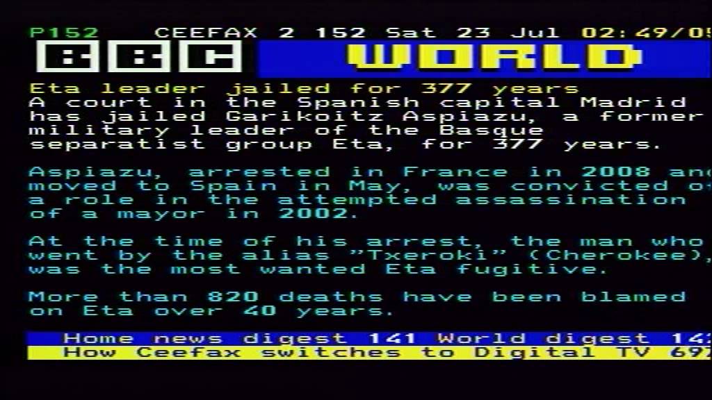 Pages from Ceefax 23/07/2011 02:39