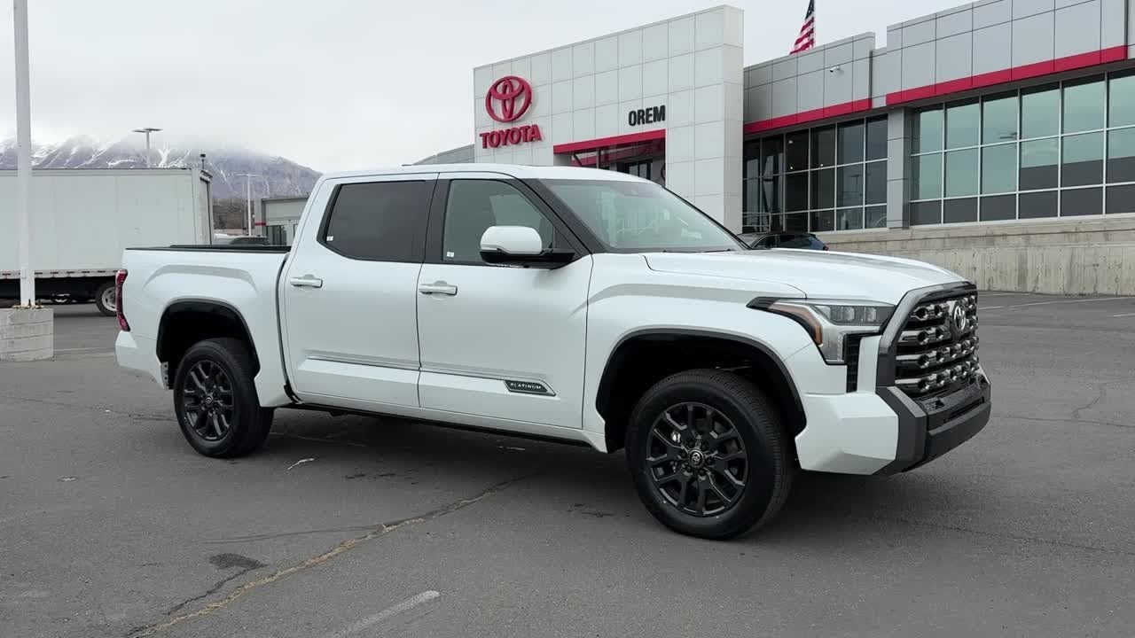 2026 Toyota Tundra 4WD Platinum UT Orem, Provo, Pleasant Grove, Vineyard, Lehi
