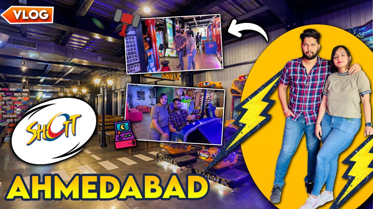 SHOTT AHMEDABAD | VLOG | BEST WEEKEND PLACE FOR GAMING | FUN VLOG | GAMING ZONE | @Priyanshan44