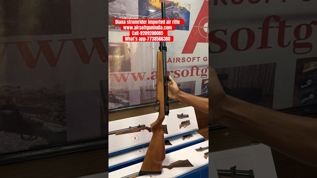 Diana stromrider Gen3 pcp imported air rifle India 🇮🇳 #pcpairrifle #pcpairgun #airrifleshooting