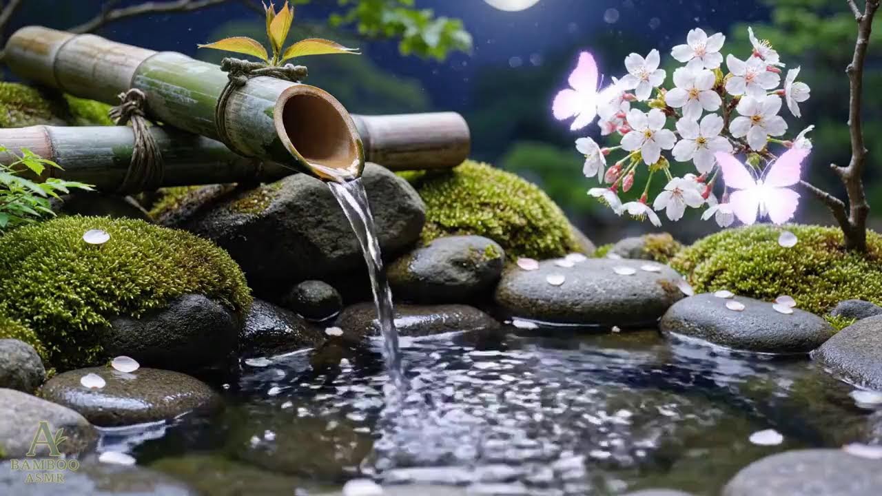Soothing Water Sounds & Ambient Melodies 🌿 for Sleep and Focus