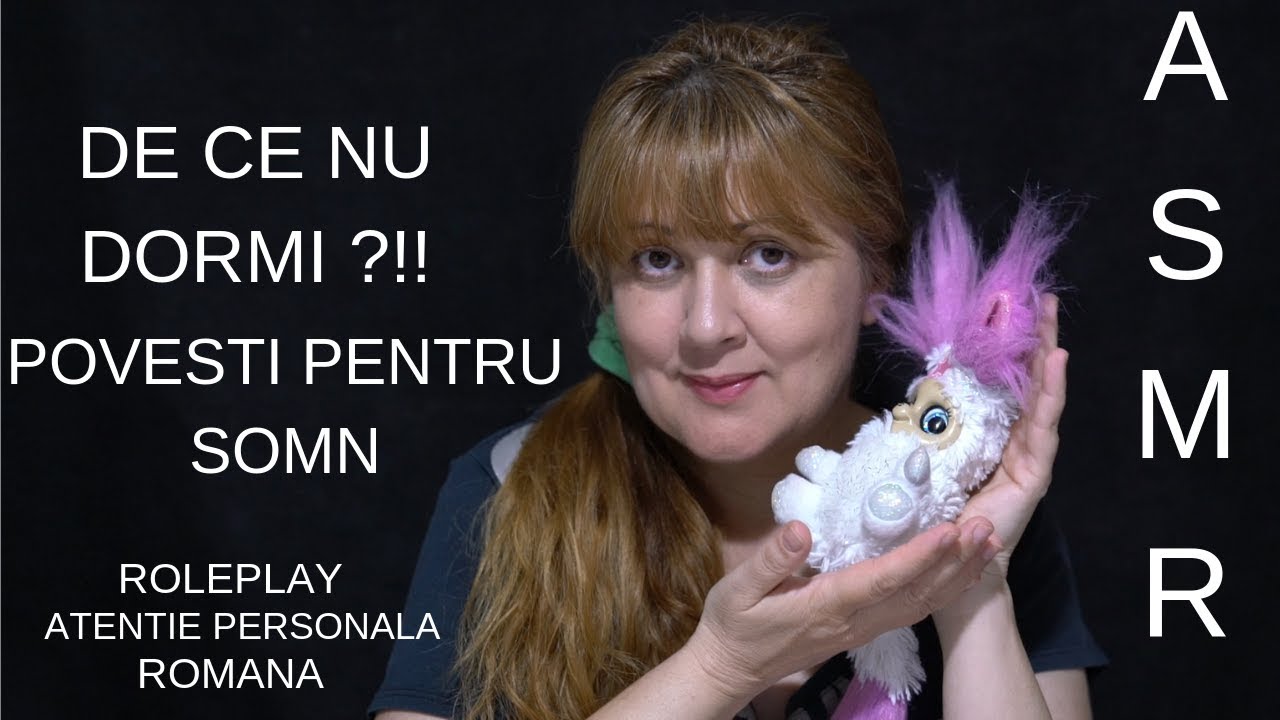 ASMR Romana POVESTI PENTRU SOMN - HEI, DE CE NU DORMI?