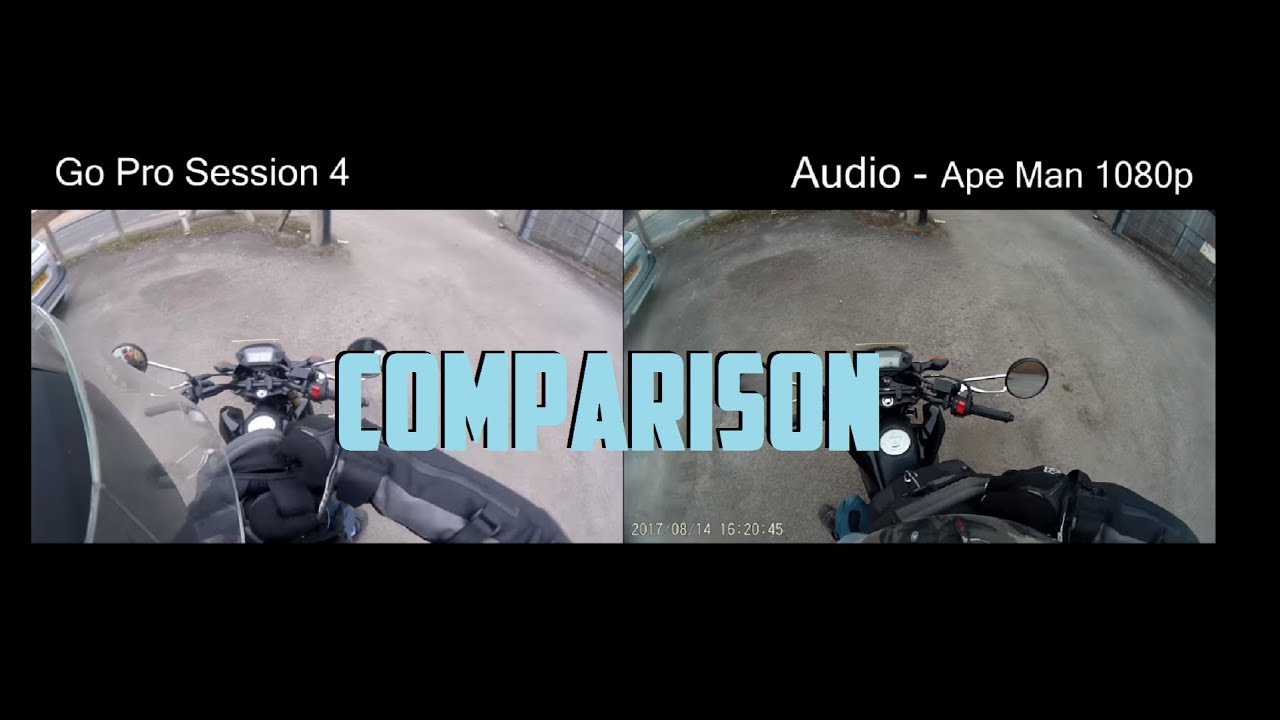 Go Pro Session 4 vs Apeman 1080P