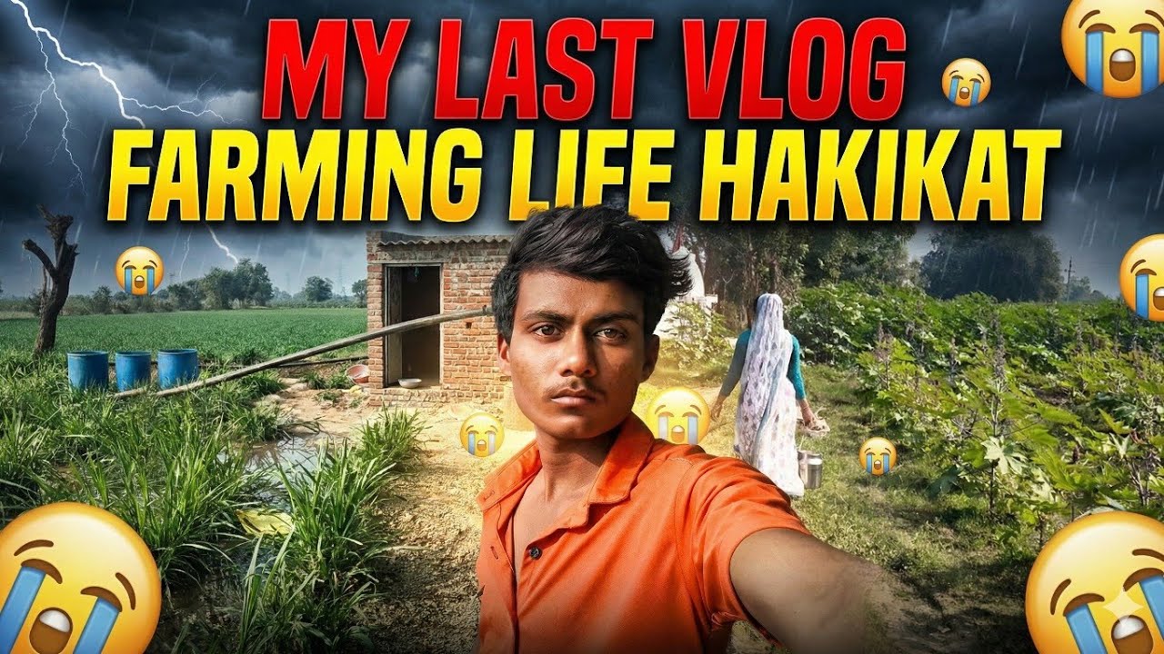 My Last Vlog 😭 | Farming Life Ki Dardnaak Hakikat | Very Sad Reality3
