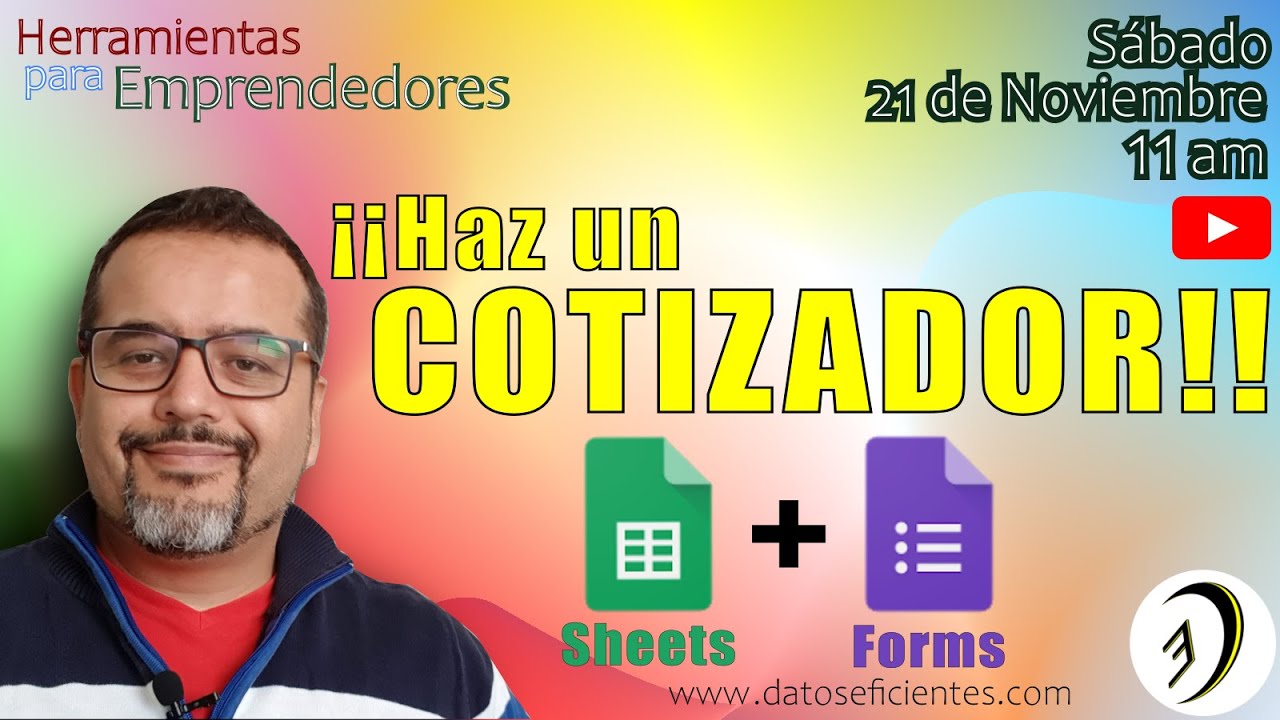 Haz un Cotizador con Google Sheets y Google Forms | Incuyo el link para que me sigas EN VIVO |
