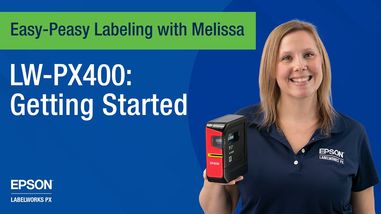 Getting Started with the Epson LW-PX400 Bluetooth Label Printer