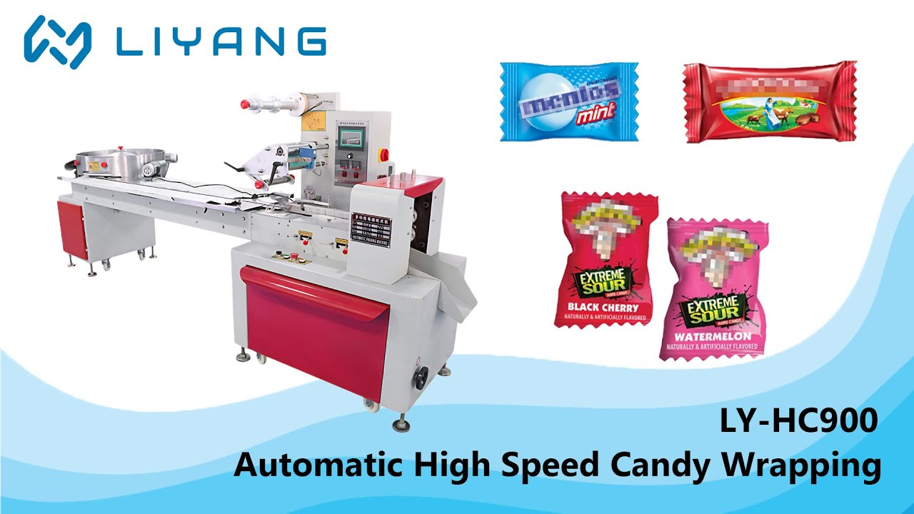Automatic High Speed Candy Wrapping Machine