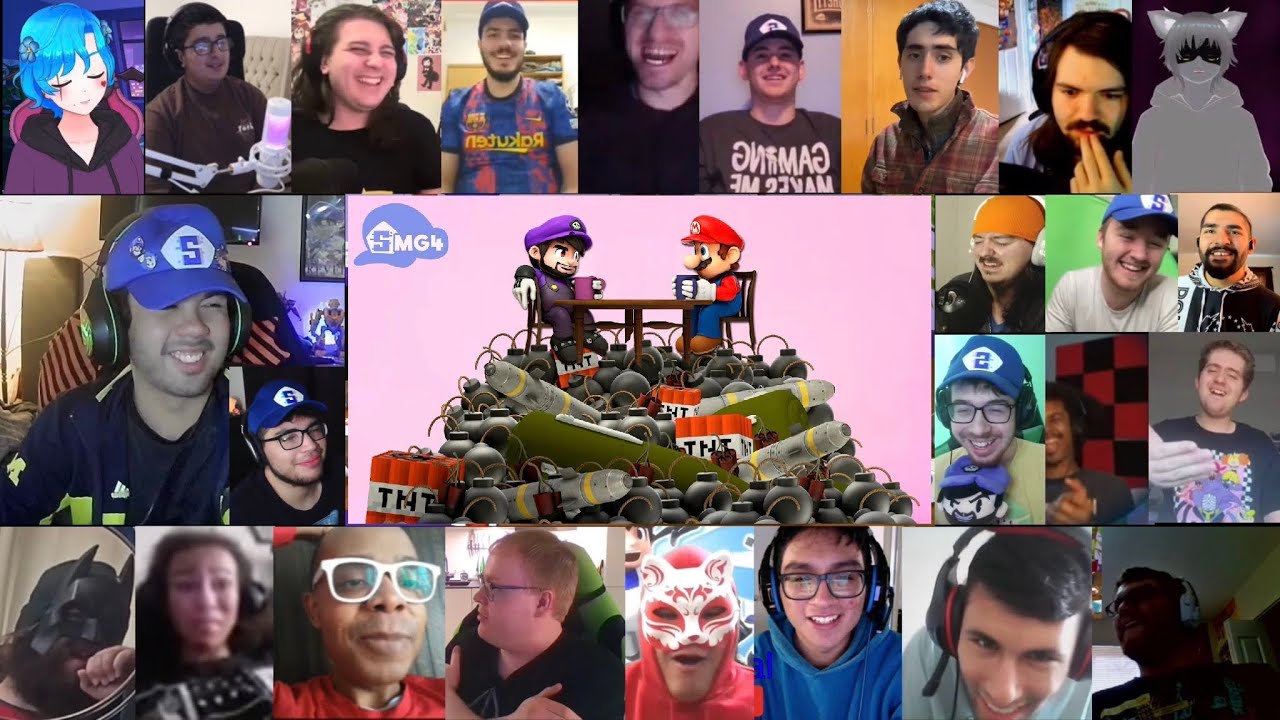 SMG4: Реакционный микс BOMB CAFE от SMG3