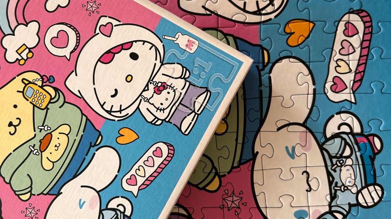 🧩 PUZZLE HELLO KITTY AND FRIENDS 🎀