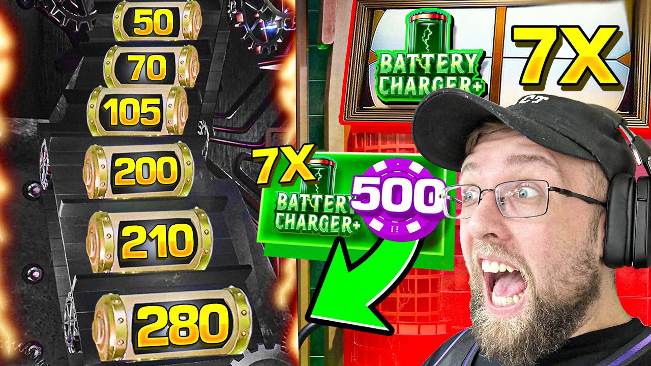 I HIT A 7X TOP SLOT BATTERY CHARGER ON LIGHTNING STORM (INSANE)