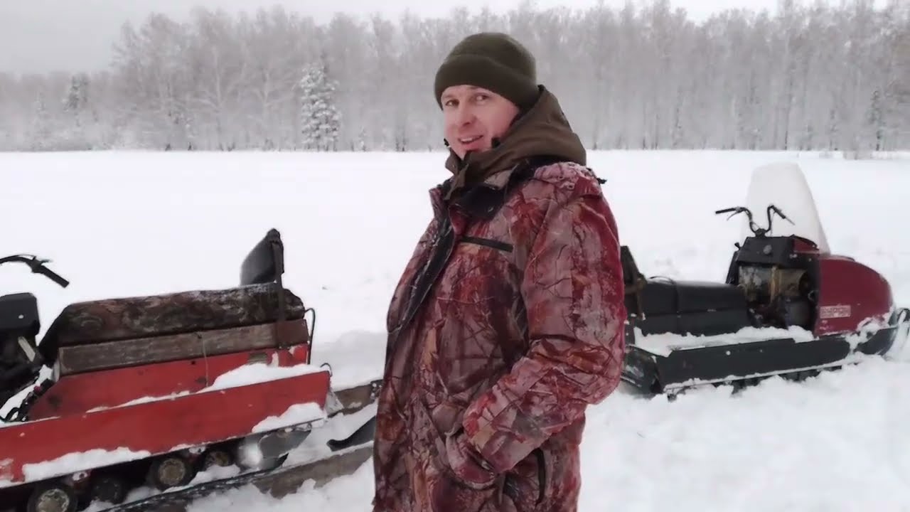 СЛОМАЛСЯ БУРАН, ЭВАКУАЦИЯ. ПОЕХАЛ СДЕЛАТЬ  ПУТИК ДО ИЗБЫ.