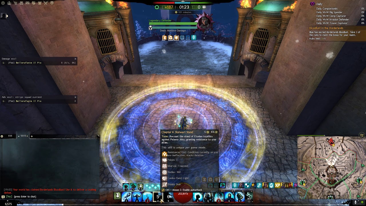 GW2 WvW Carry your party as a Support Firebrand