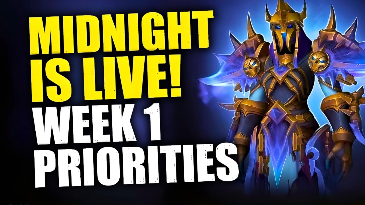 Midnight Full Release Guide - Week 1 Checklist, Gearing, Weekly Activities & Priorities & What's New