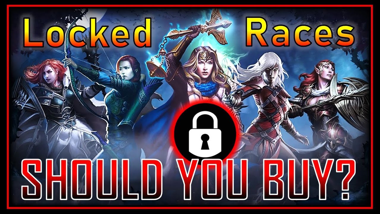 Are Premium RACES the BEST? Which to Use for your Role? - Neverwinter 2021