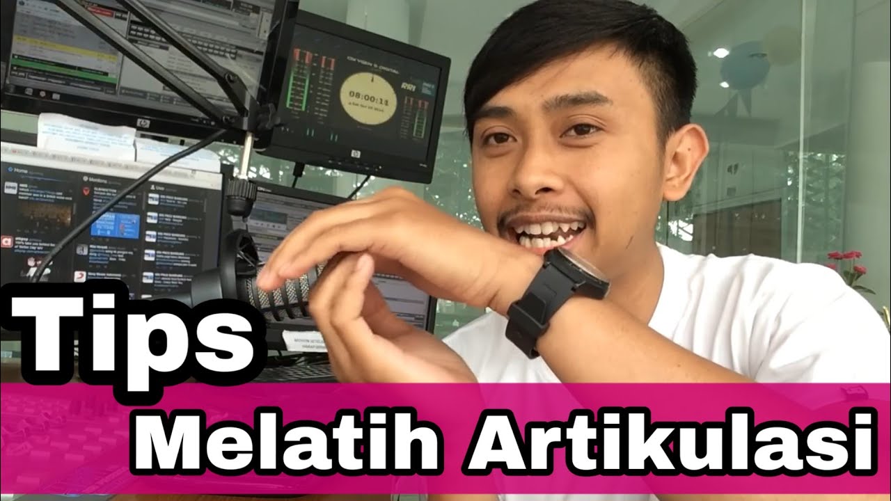 Tips Melatih Artikulasi #TipsSiaranRadio #1 - Alan Albana