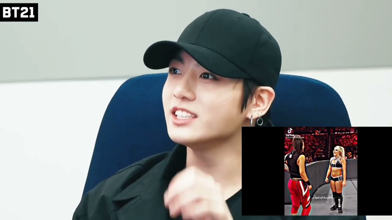 BTS REACT TO Alexa Bliss Badass TIKTOK edits