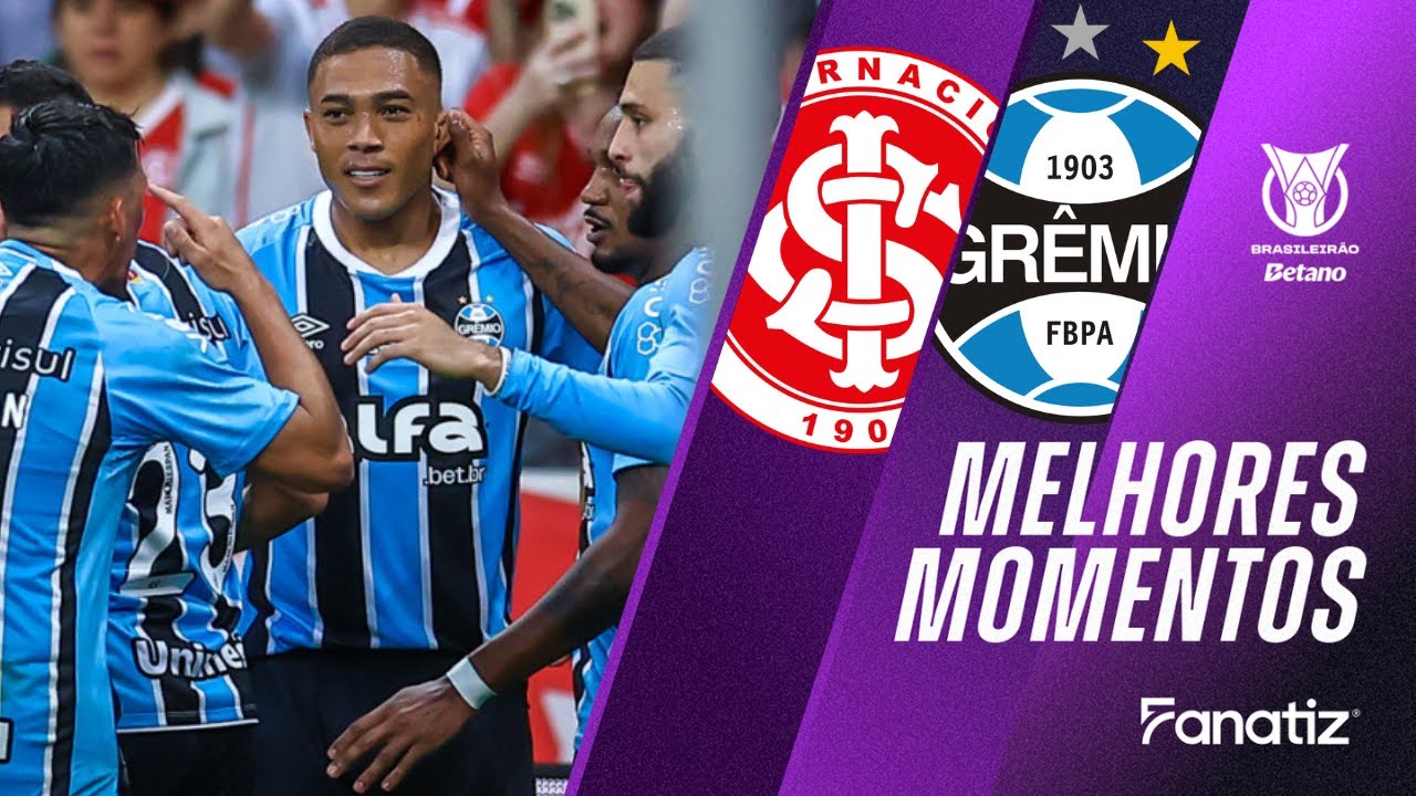 Internacional 2x3 Grêmio | Melhores Momentos | #Brasileirão2025