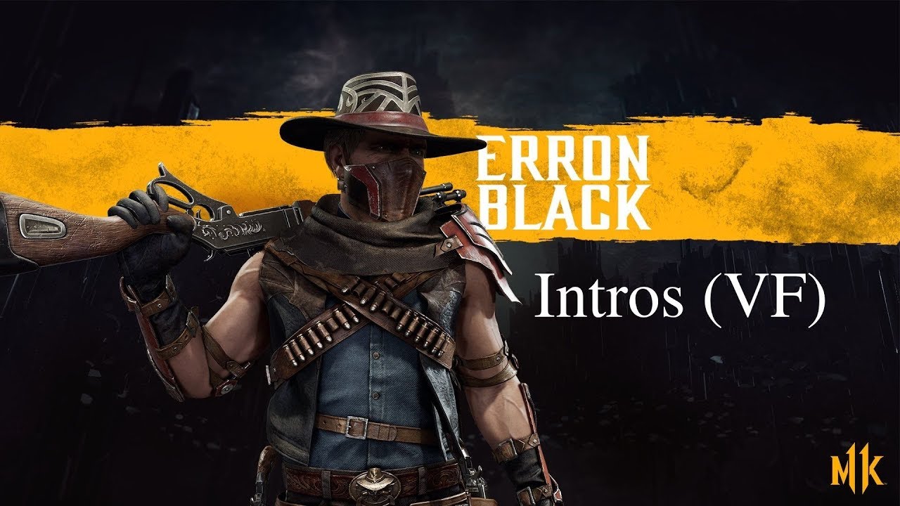 Mortal Kombat 11 - Tous les intros/dialogues de Erron Black (VF)