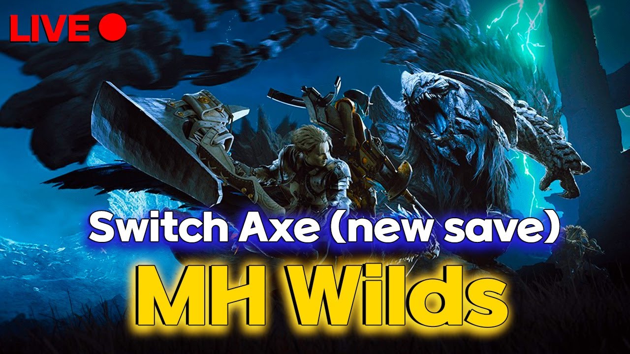 MH Wilds Catch-up: Omega onwards! Relearning Switch Axe! | !yt !discord
