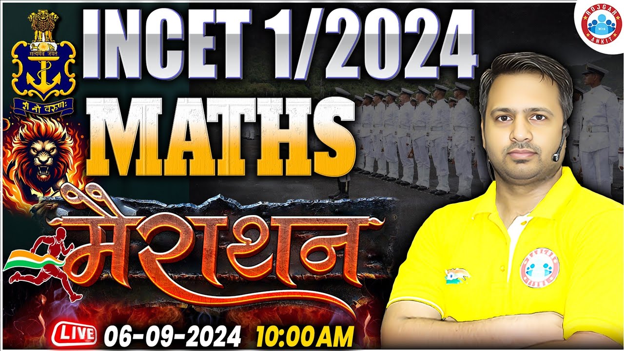 Navy Civilian Marathon Classes | Navy Math Class 2024 | Navy INCET 1 2024 Maths By Rakesh Sir