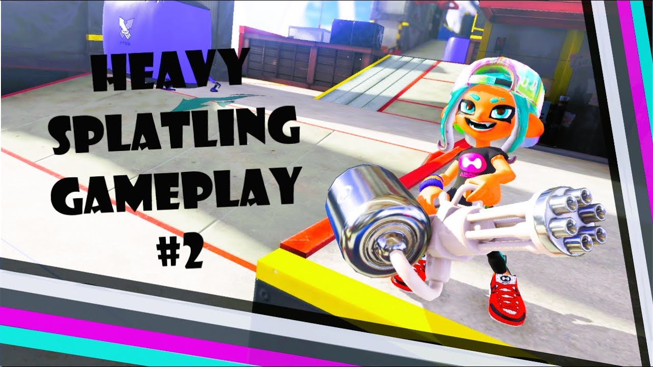Heavy Splatling Gameplay #2 - Splatoon 3 | Anarchy Battle (SZ)