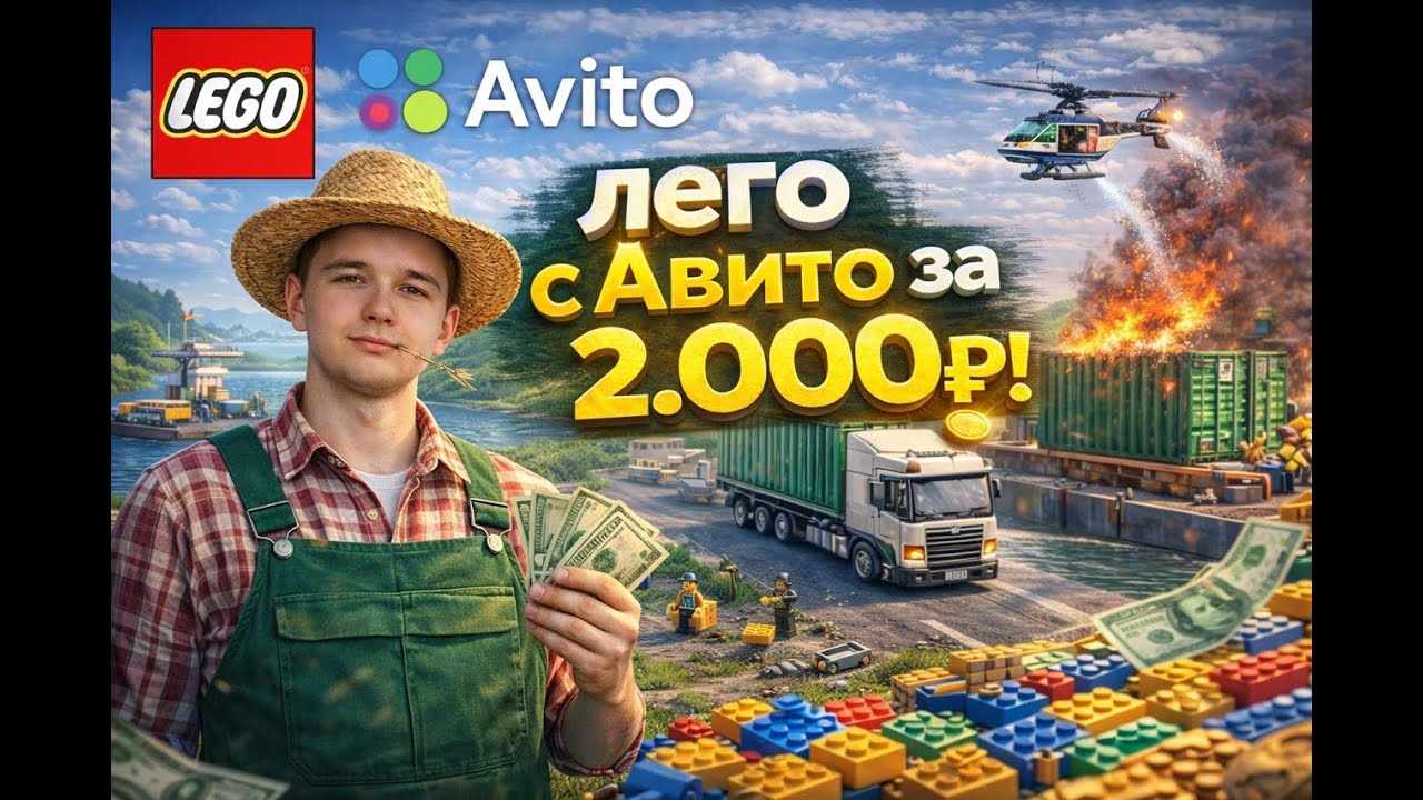 3 набора Лего с Авито | Меня обманули!? 