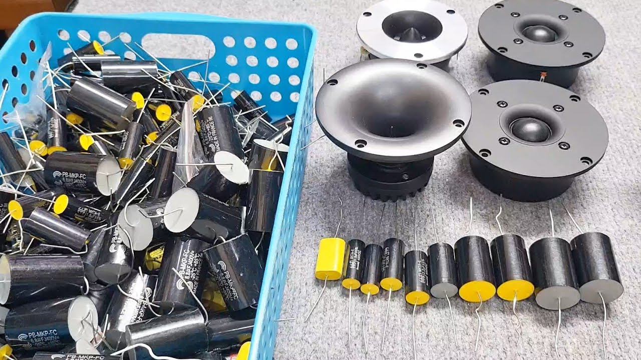 Tuyệt chiêu chọn Tụ điện cho loa Treble để tối ưu âm thanh