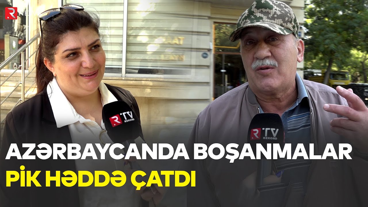 Azərbaycanda boşanmalar PİK HƏDDƏ ÇATDI - XÜSUSİ REPORTAJ - RTV