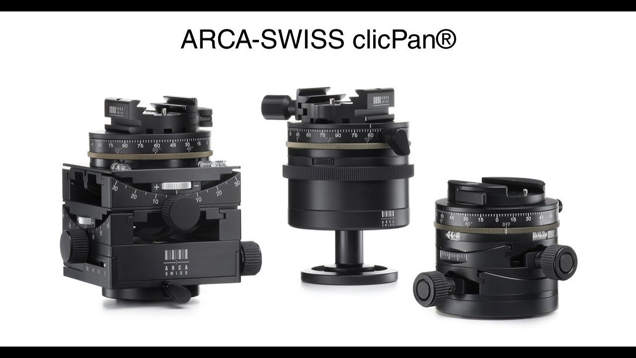 ARCA-SWISS clicPan&reg; tripod heads