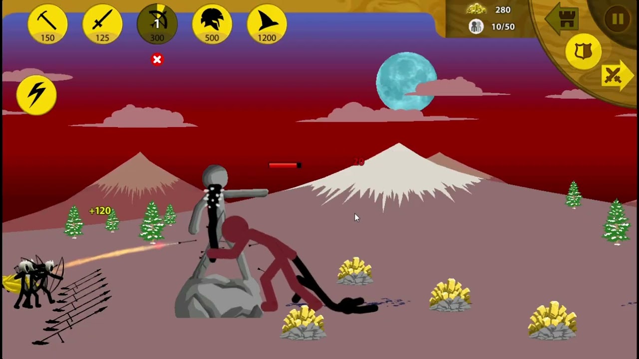 stick war legacy desbloqueie o gigante no difícil