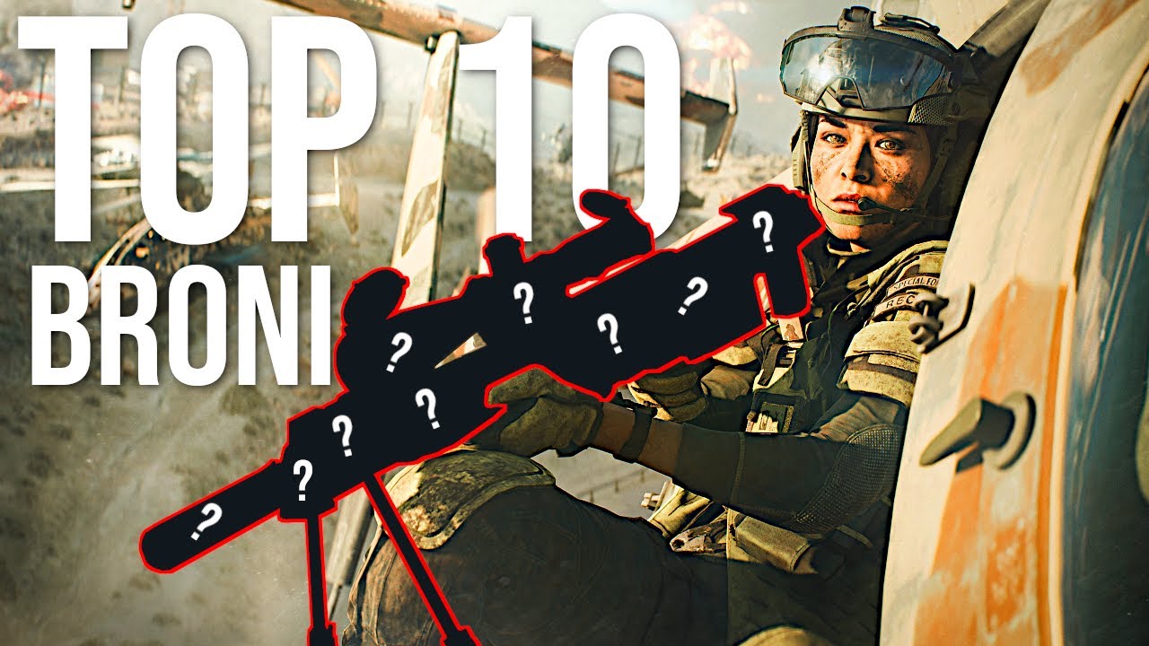 TOP 10 BRONI w BATTLEFIELD 2042!