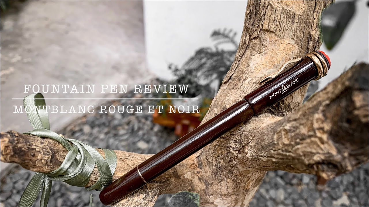 A vintage look without the vintage hassles | Montblanc Rouge et Noir