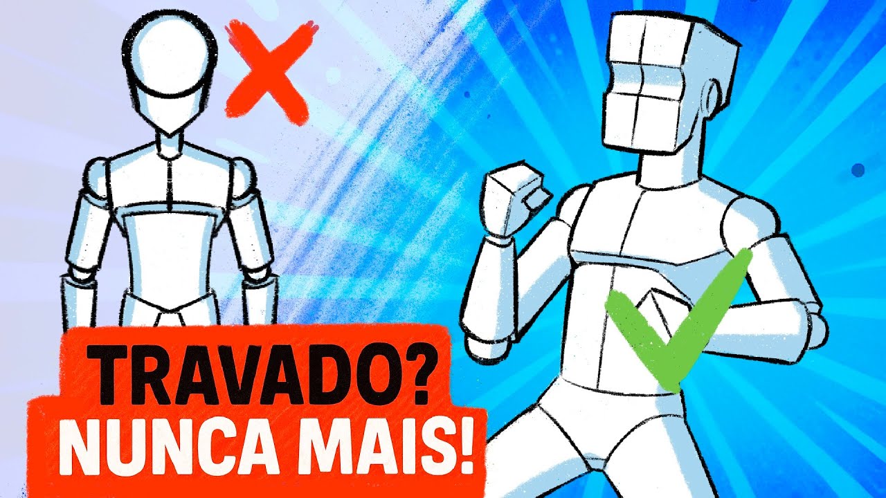 O MAIOR ERRO ao Desenhar o Corpo Humano (e Como Corrigir AGORA)