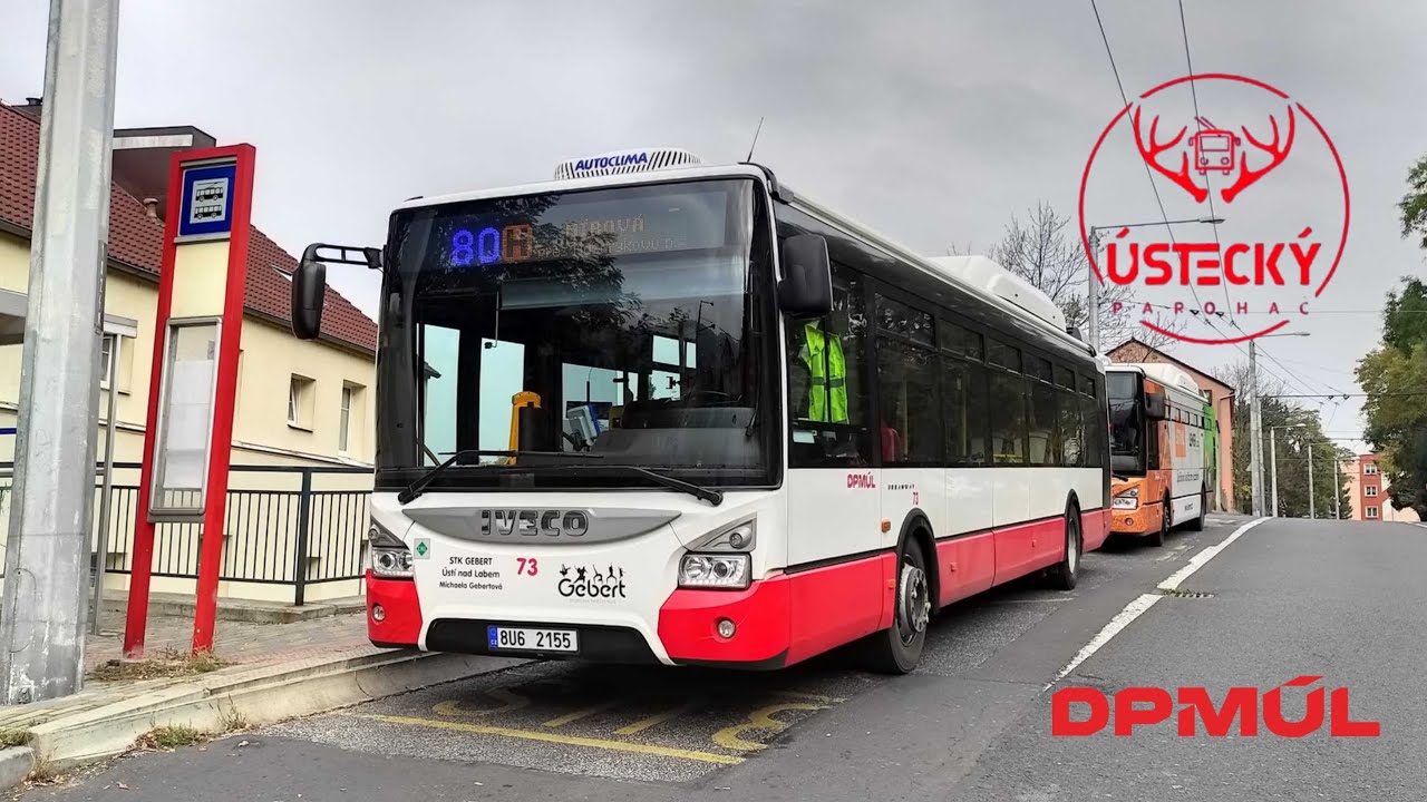 NAD Linka 80; Karla IV. - Mírová. Ústí nad Labem