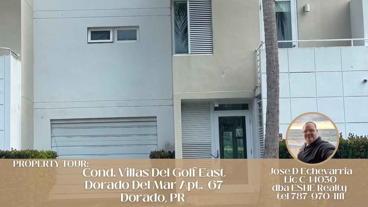 Propiedad deShow en Cond Villas Del Golf East Apt 67 Dorado, PR by JDER tel 7879701111