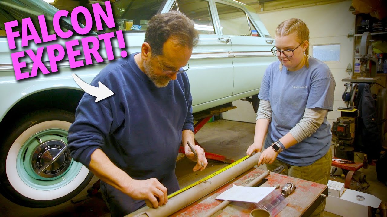 We Shortened My Steering Column! ** 1965 Ford Falcon