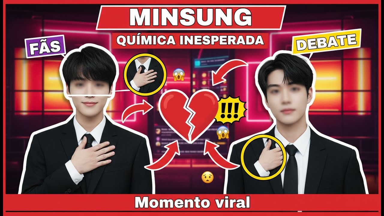 SHIP: O TOQUE que gerou debate entre MINSUNG no palco 😳 #ship