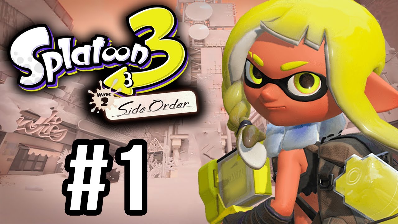 SPLATOON 3 DLC SIDE ORDER #1 - GAMEPLAY DO IN&Iacute;CIO