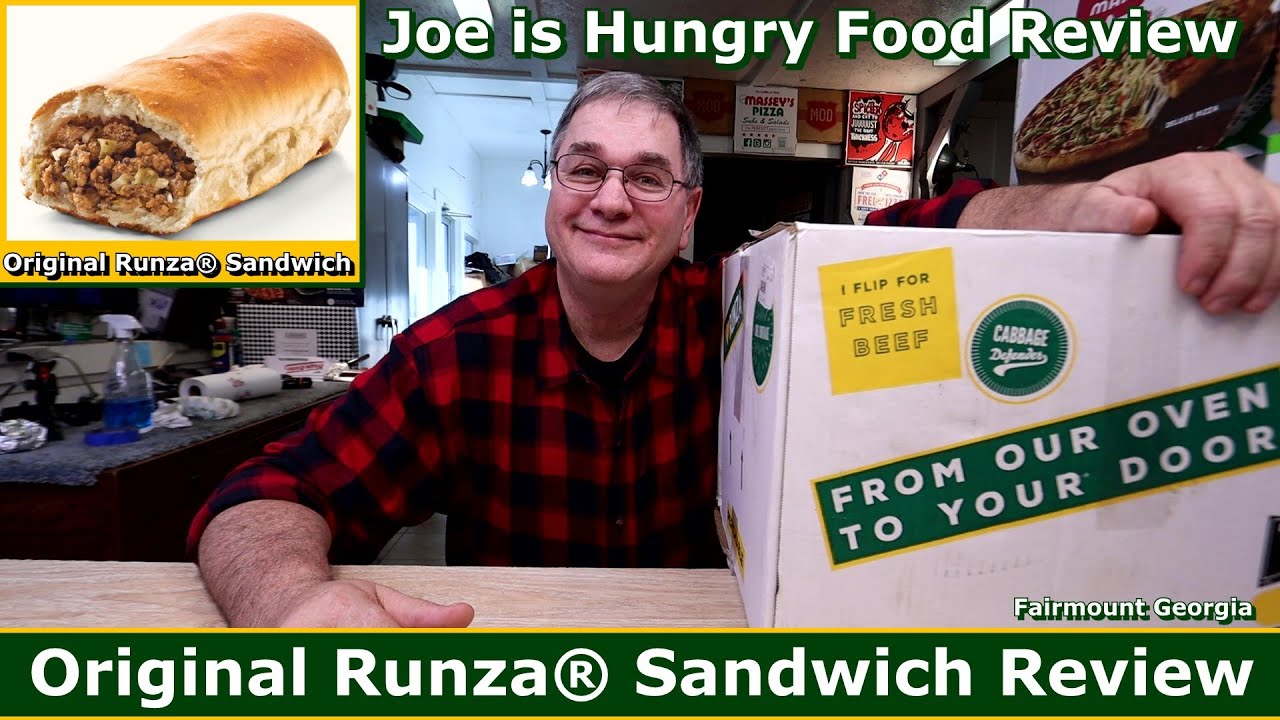 Runza&reg; Original Sandwich Review | Joe is Hungry 🌾🍖🥙🥪