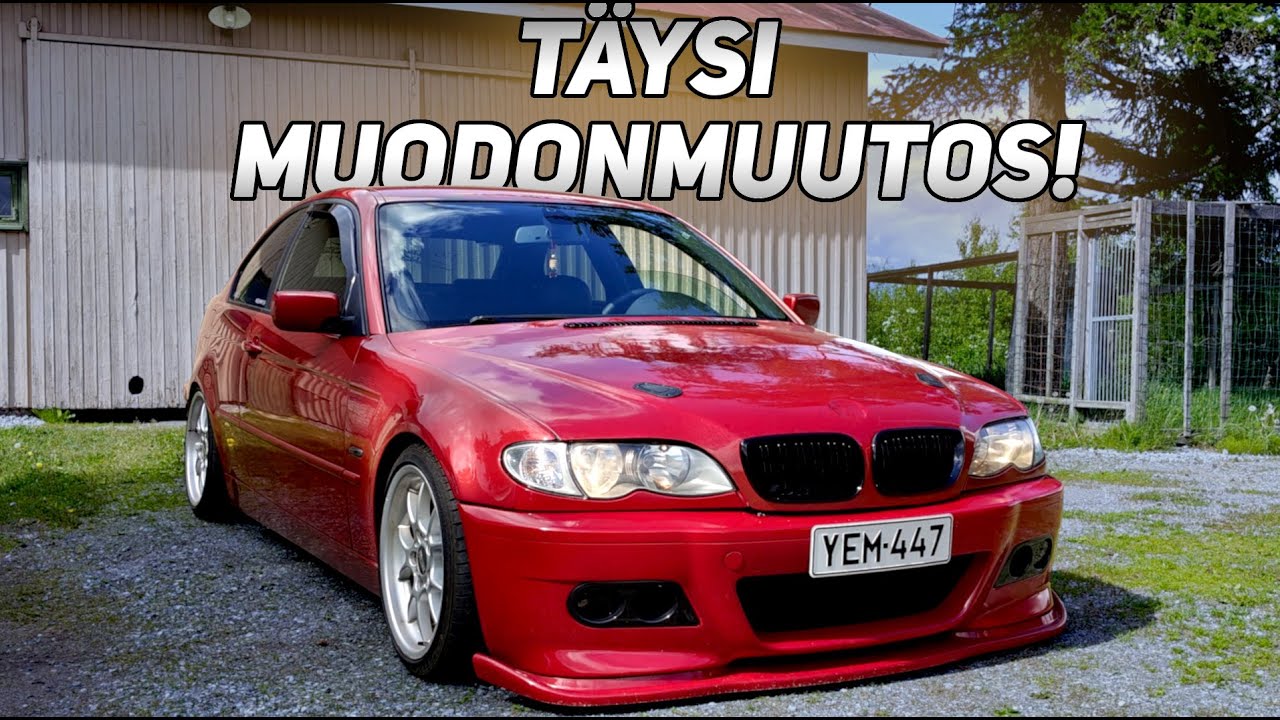 E46 COMPACT x SEDAN | osien maalaus & kasaus