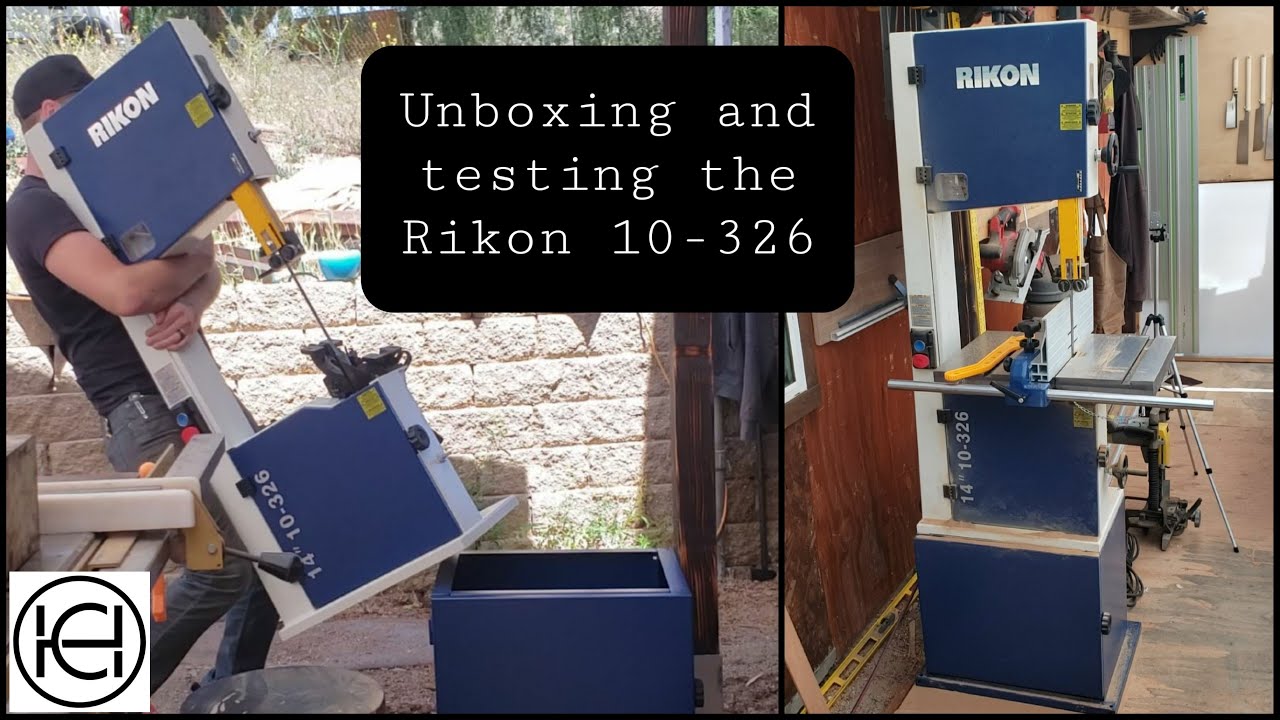 Unboxing and Testing the Rikon 10-326 14