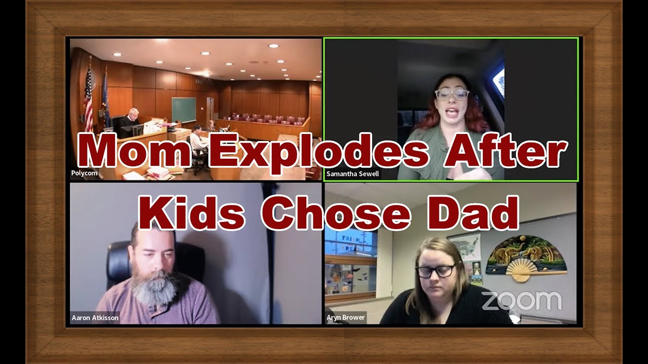 Mom Explodes After Finding Out Kids Chose To Live With Dad