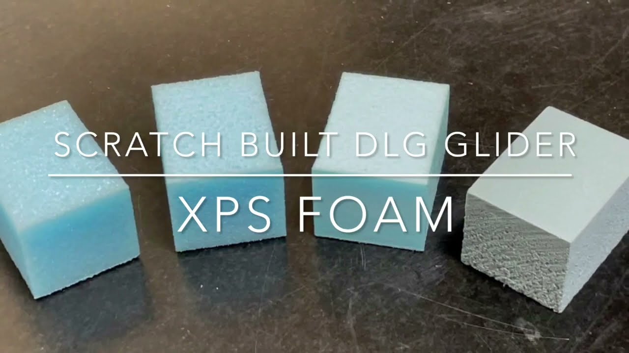 Scratch built DLG glider -XPS Foam-