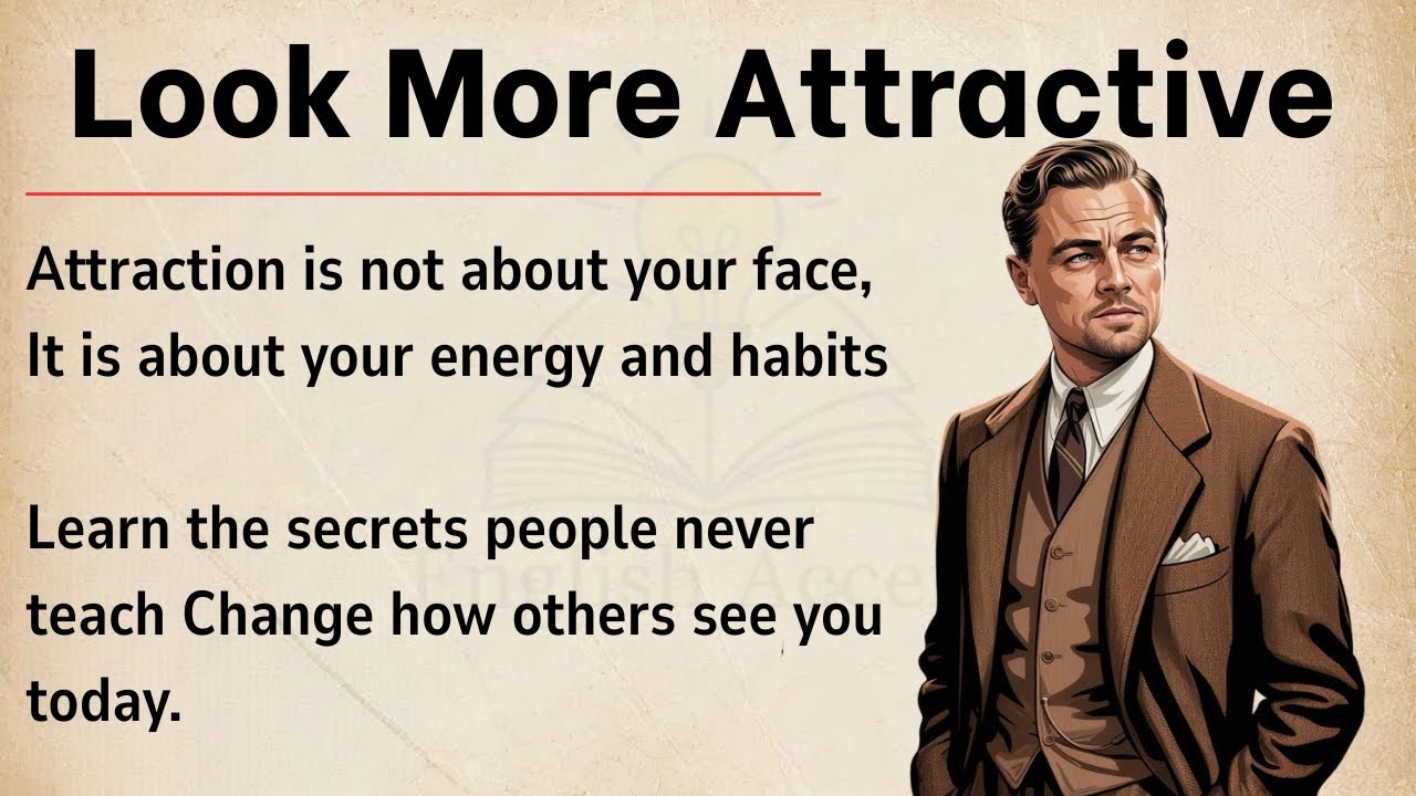 How to Look More Attractive 🔥| 10 Powerful way | English Listening 