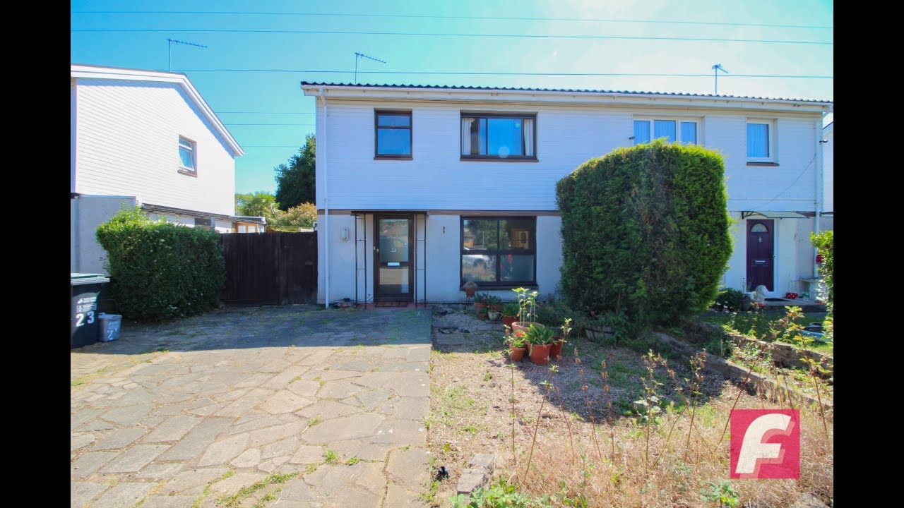 Large 3 bedroom semi detached BISF house in South Oxhey