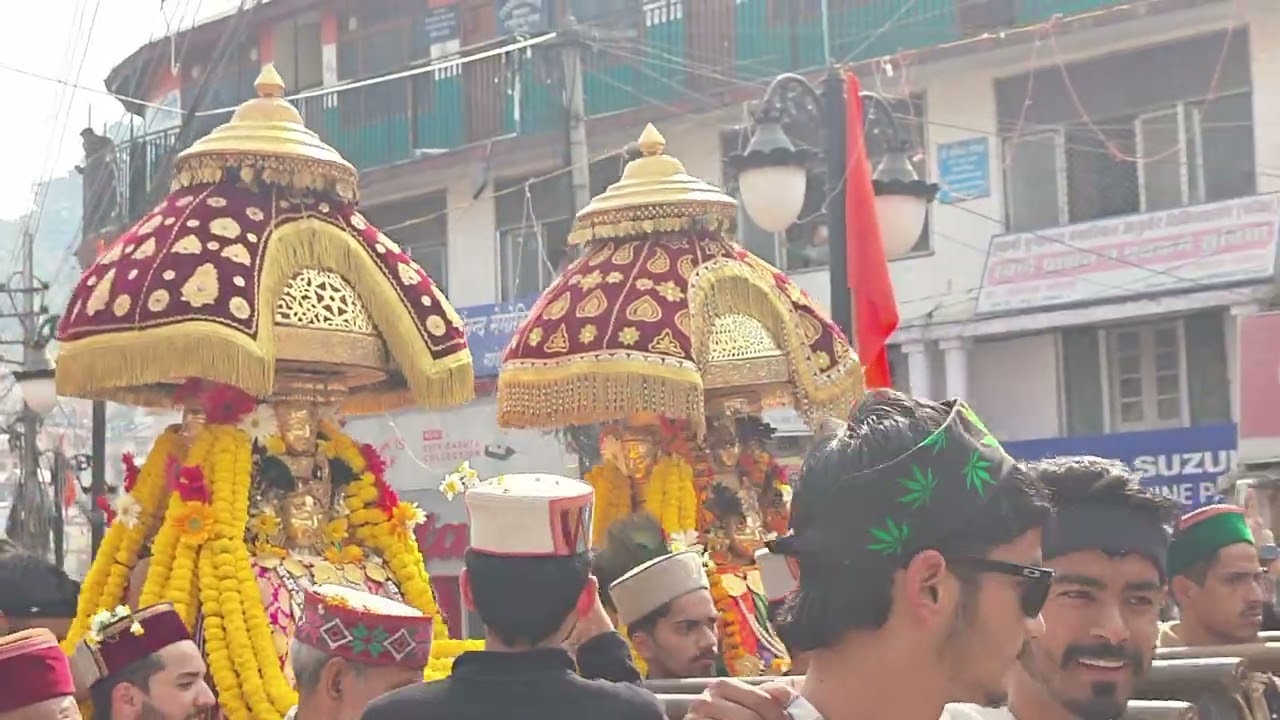 Mandi Himachal Pradesh shivratri last jaleb of all (diety) devi devta of Himachal Pradesh #mandi