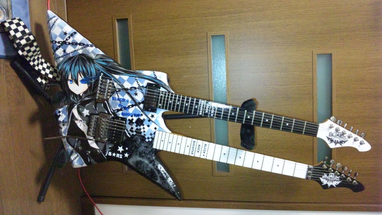痛ギターを作りました　～ブラック★ロックシューター～