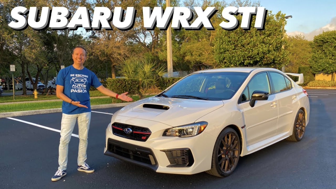 2021 Subaru WRX STi Limited ► No tiene rivales directos